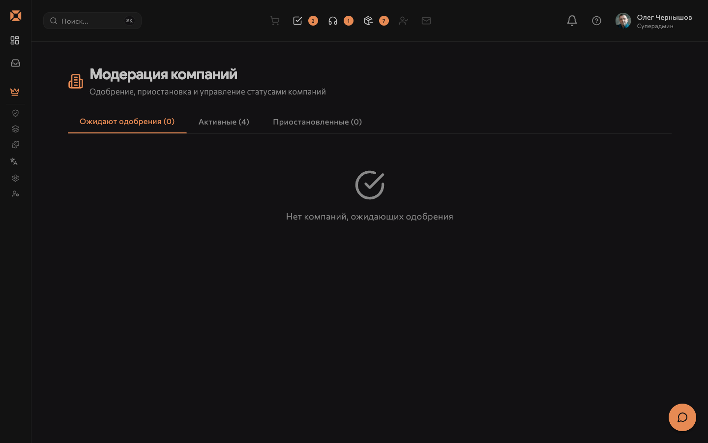 Верификация компаний